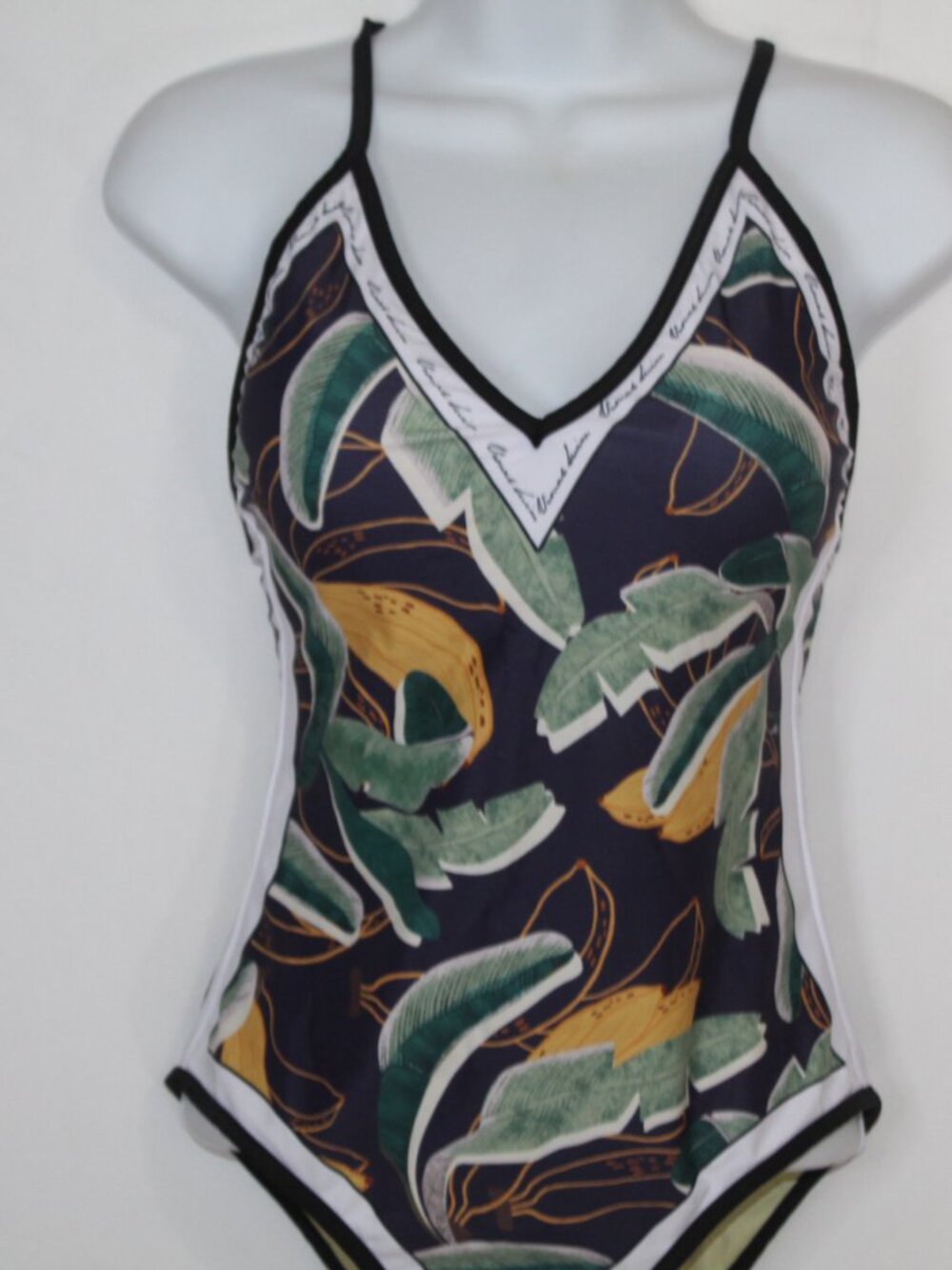 Visual Mood one piece Emma reversible tie shoulder one piece swimsuit size S - Picture 7 of 16